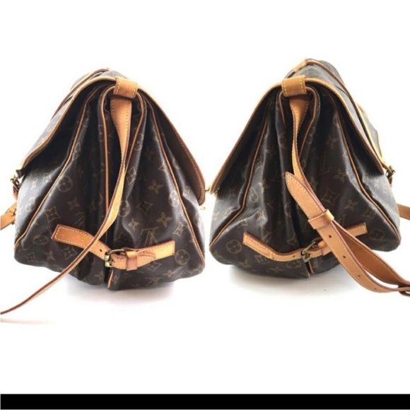 LOUIS VUITTON Saumur 35 Monogram
Messenger Crossbody Saddle Bag - Picture 9 of 13